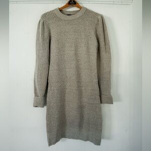 RDI Long Sleeve Knit Dress - Cream